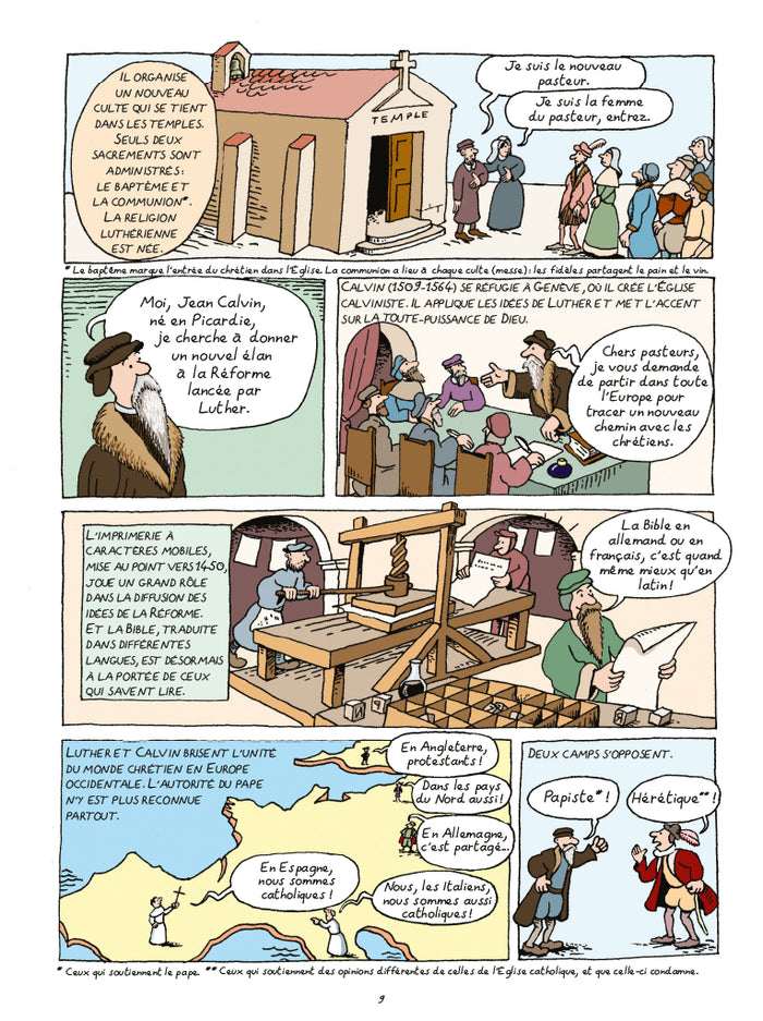 Histoire de France en BD - Henri IV et les guerres de religion