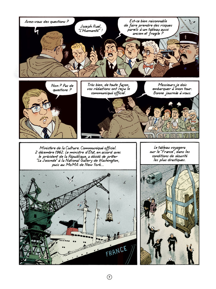 Le ministre et la Joconde