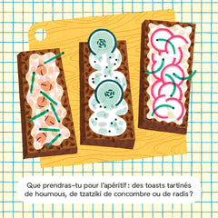 Mes imagiers tout carrés - Les fruits et légumes de mon assiette