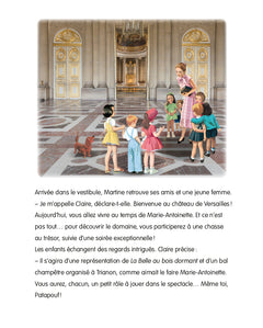 Martine au château de Versailles