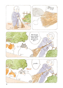 Le vieil homme et son chat