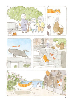 Le vieil homme et son chat