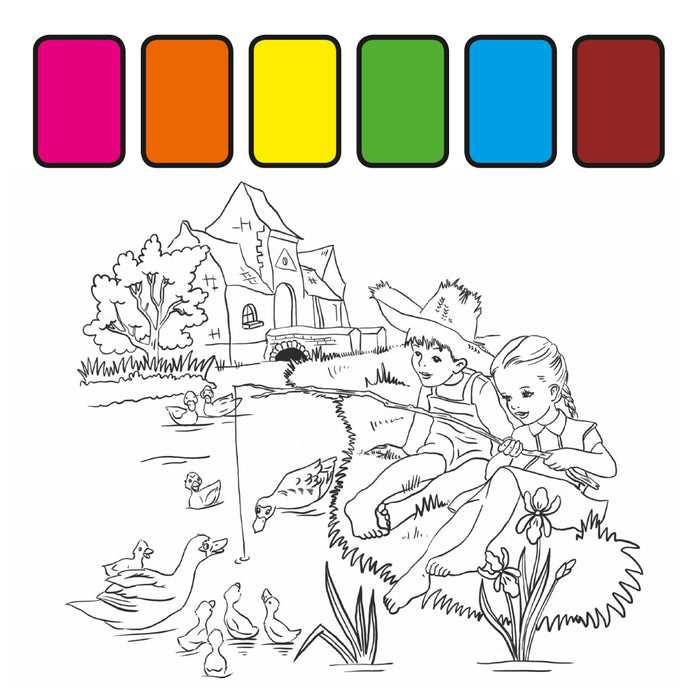 Mes peintures à l'eau