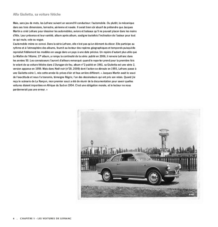 Lefranc - Reportages - Les Voitures de Lefranc