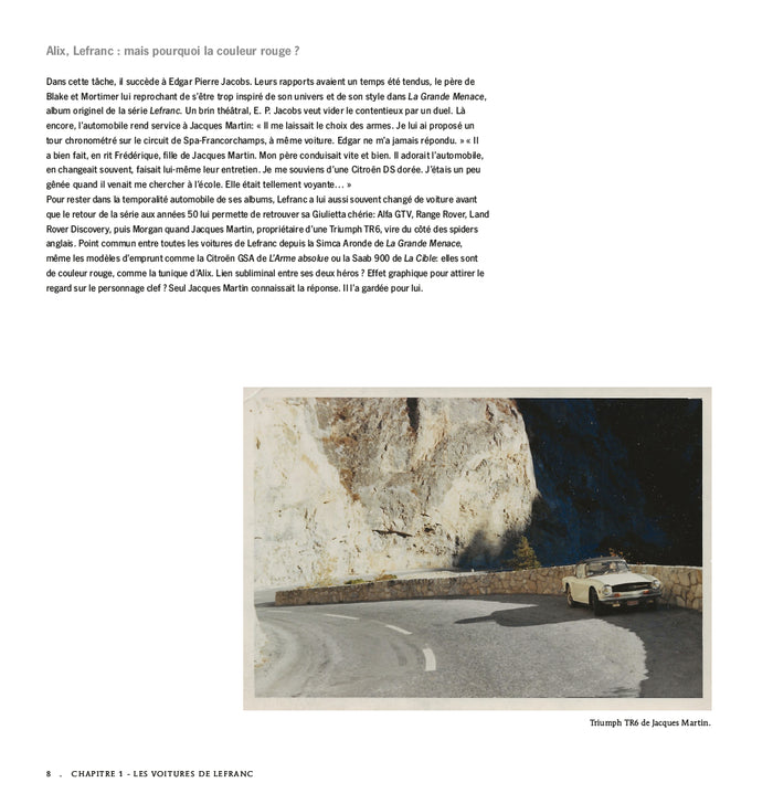 Lefranc - Reportages - Les Voitures de Lefranc