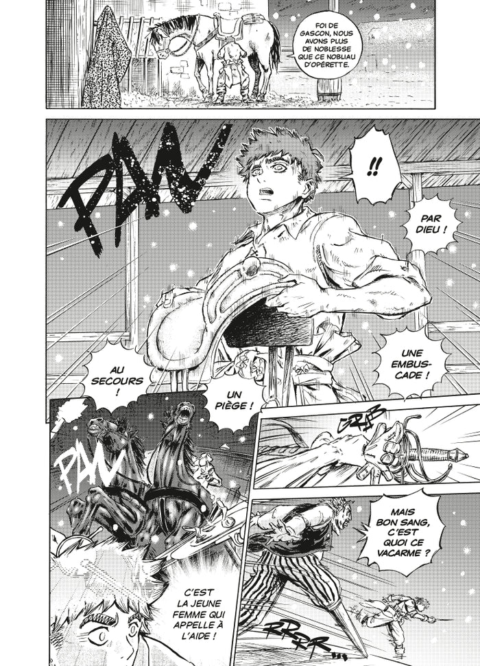 Les trois mousquetaires: Le manga-D'Artagnan