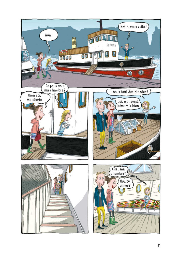 Ma vie sur une péniche