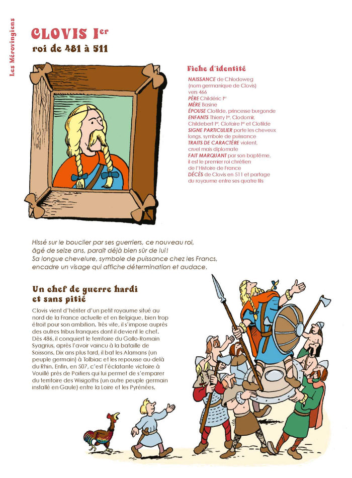 L'histoire de France en BD - Les rois de France