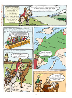 L'histoire de France en BD - Les rois de France