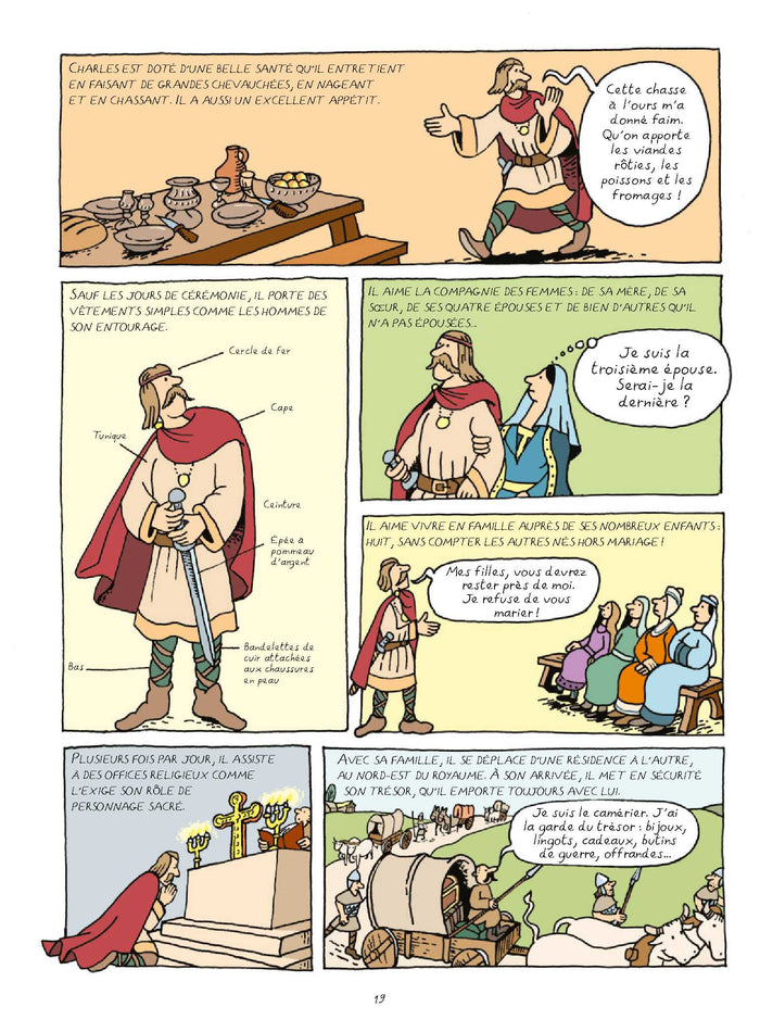 L'histoire de France en BD - Les rois de France