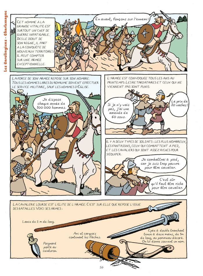 L'histoire de France en BD - Les rois de France