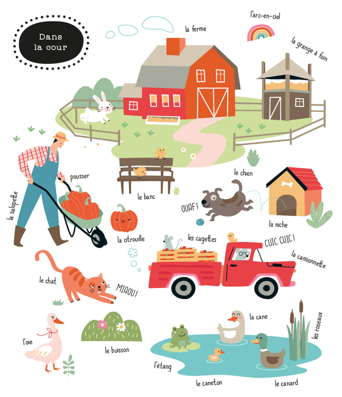 Mon imagier préféré - À la ferme