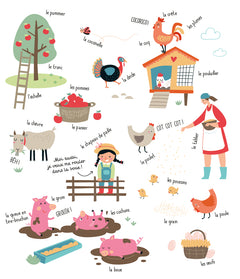 Mon imagier préféré - À la ferme