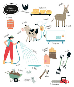 Mon imagier préféré - À la ferme