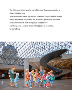 Martine visite le Louvre