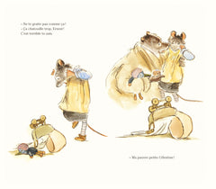 Ernest et Célestine ont des poux