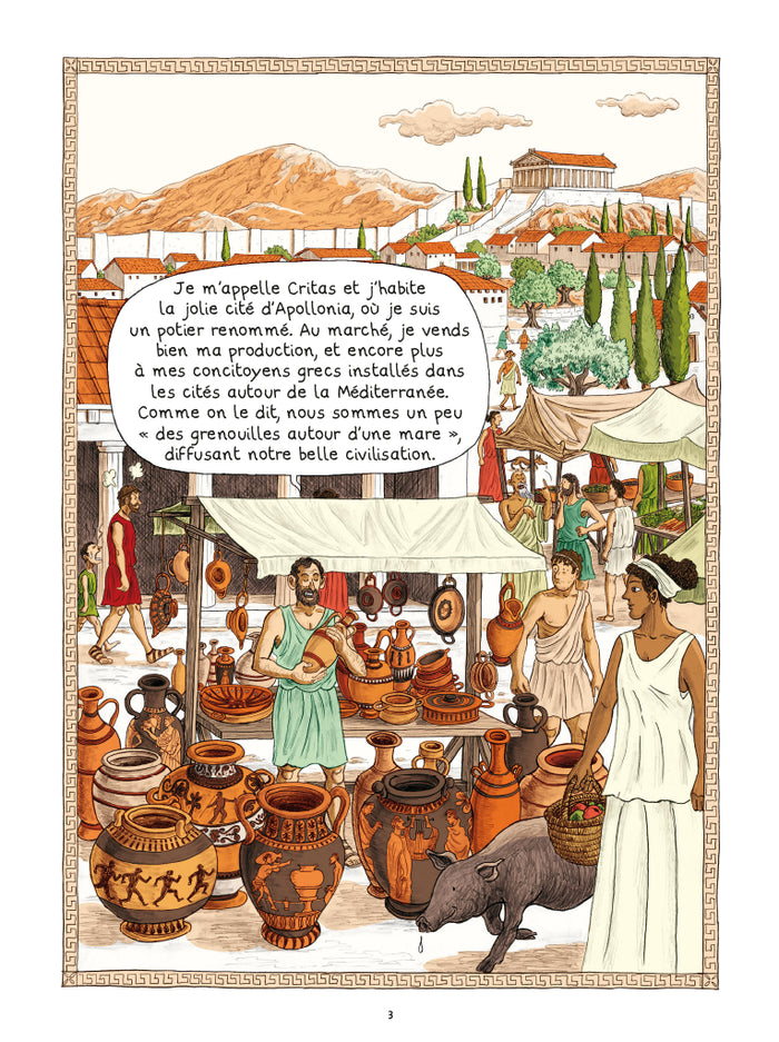 L'histoire du monde en BD - La Grèce antique