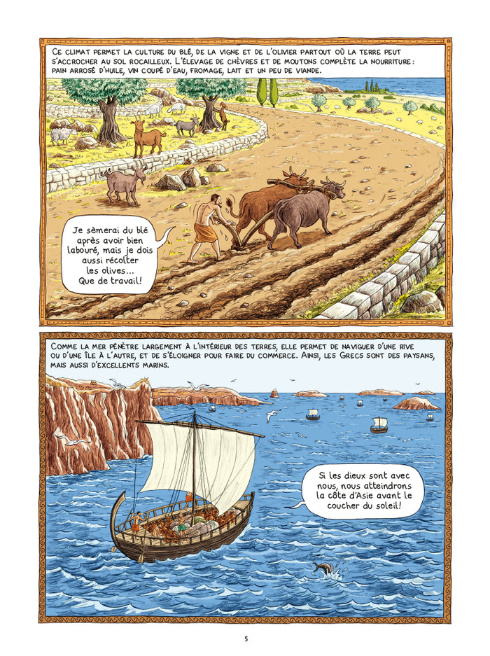 L'histoire du monde en BD - La Grèce antique