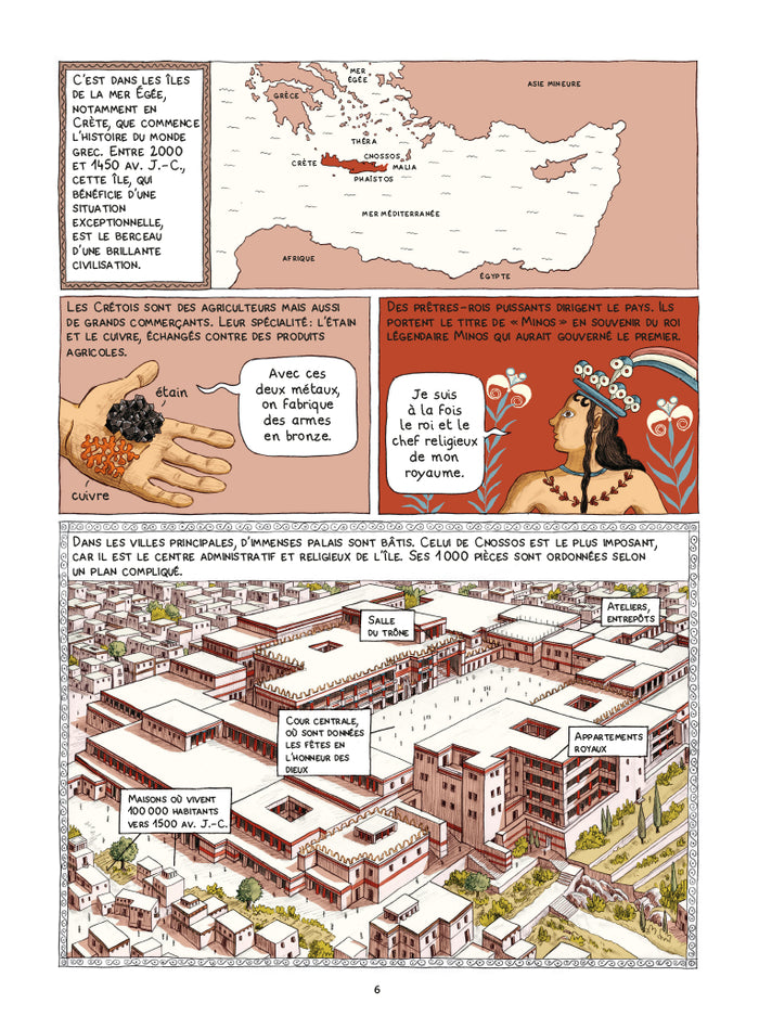 L'histoire du monde en BD - La Grèce antique