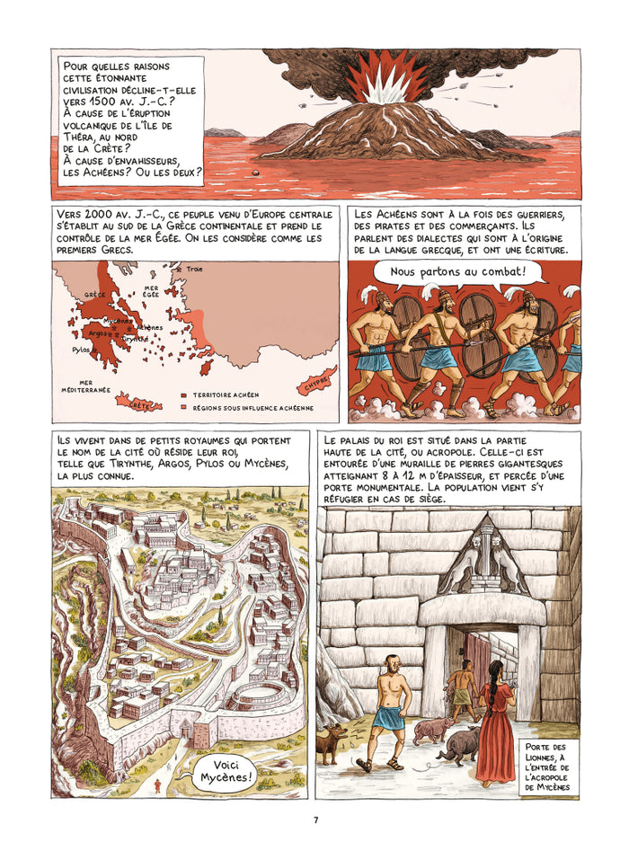 L'histoire du monde en BD - La Grèce antique