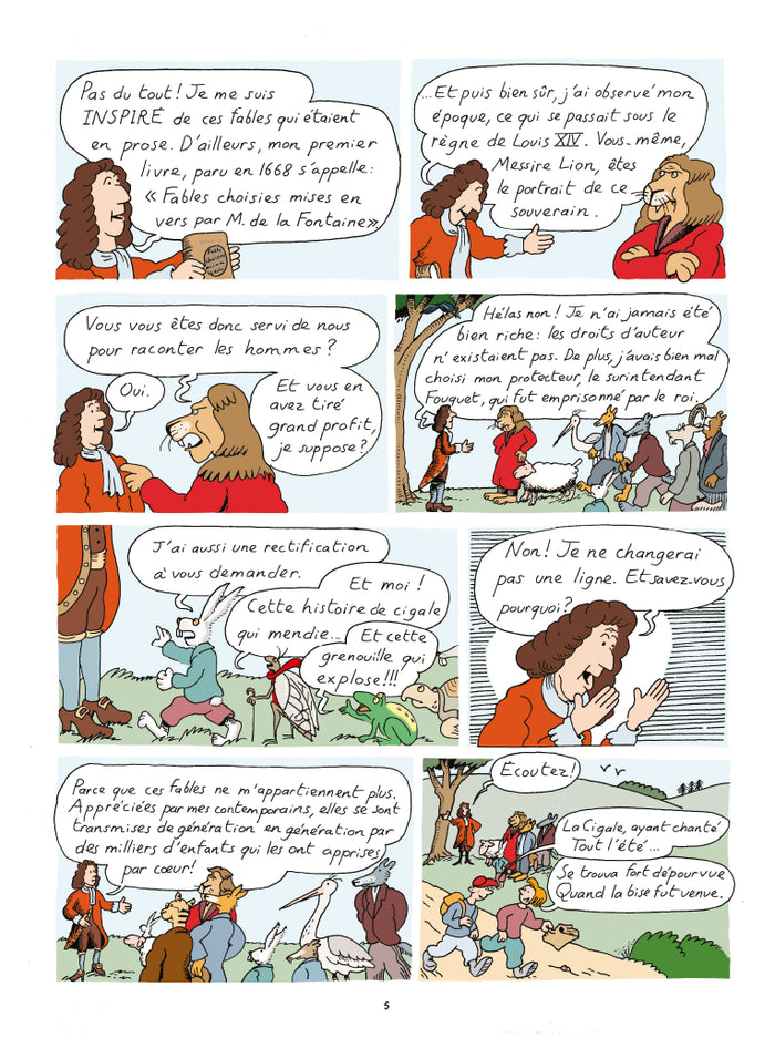 Les fables de La Fontaine