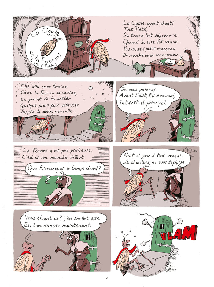 Les fables de La Fontaine