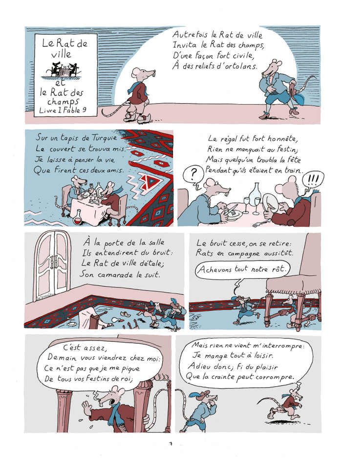 Les fables de La Fontaine