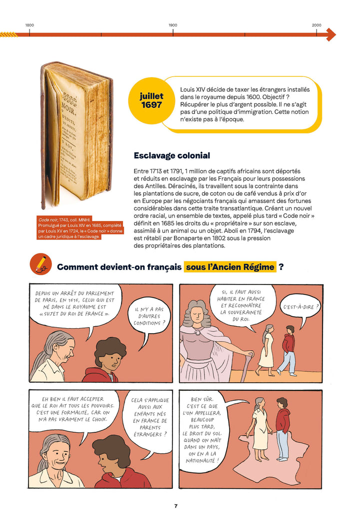 Quand on arrive en France