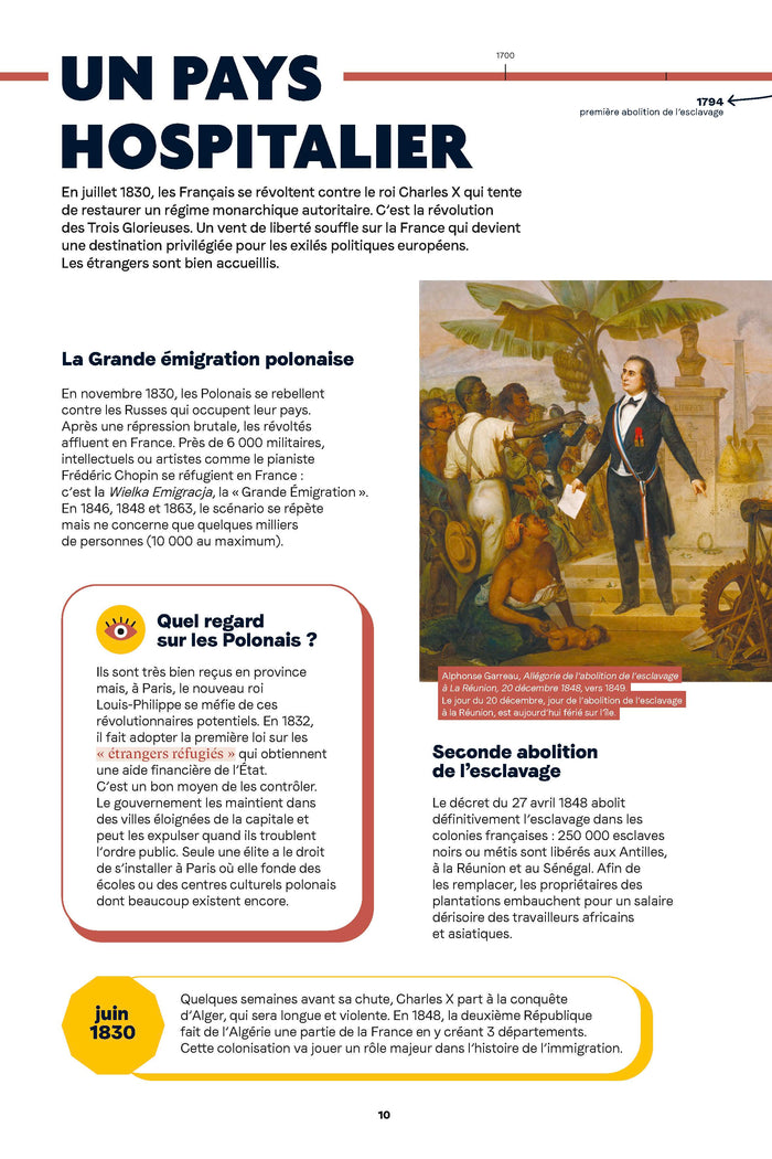 Quand on arrive en France