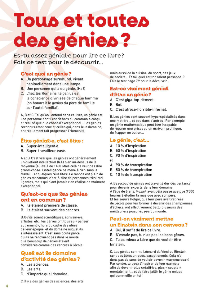 Génies mode d'emploi