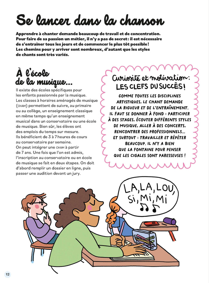 Je rêve d'être chanteur