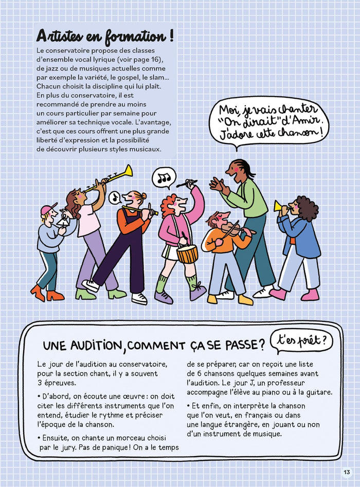 Je rêve d'être chanteur