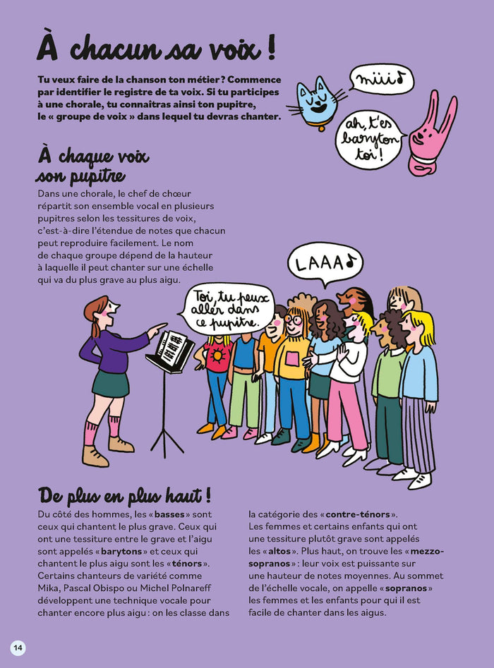 Je rêve d'être chanteur