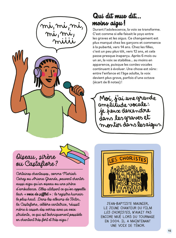 Je rêve d'être chanteur