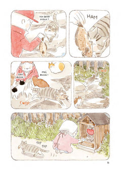 Le vieil homme et son chat
