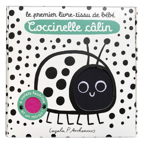 Le Premier Livre Tissu de Bébé - Coccinelle Câlin