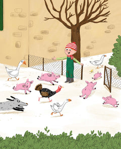 La princesse qui pue qui pète fête Noël à sa façon