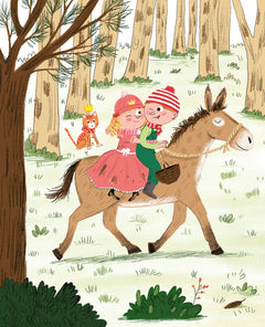 La princesse qui pue qui pète fête Noël à sa façon