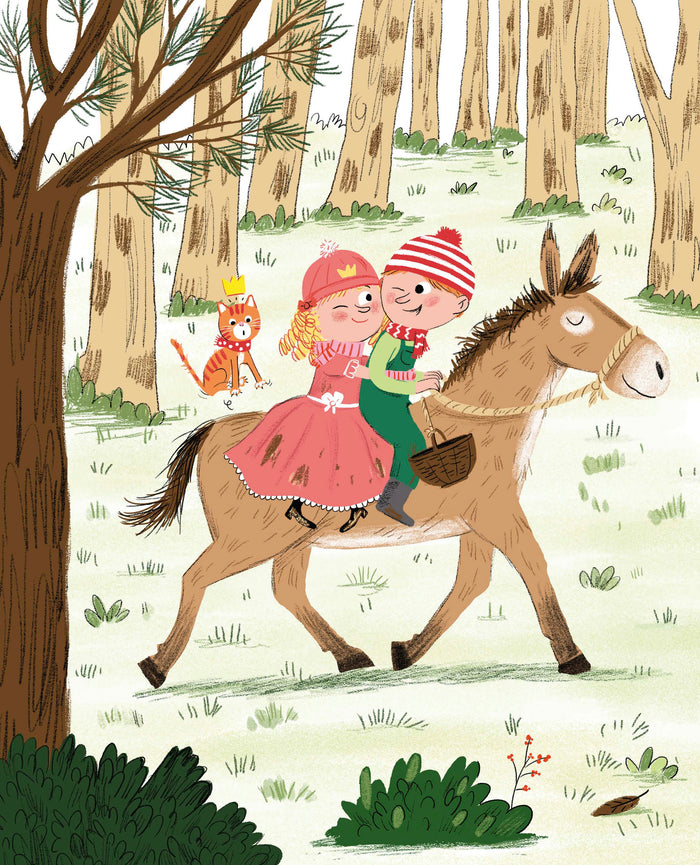 La princesse qui pue qui pète fête Noël à sa façon