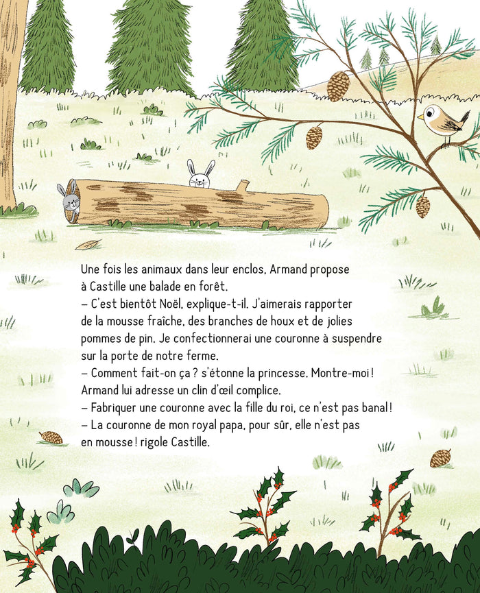 La princesse qui pue qui pète fête Noël à sa façon