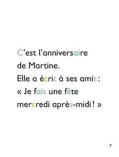 J'apprends à lire avec Martine