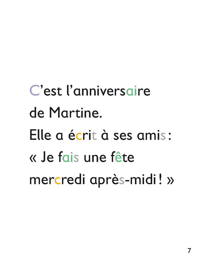 J'apprends à lire avec Martine