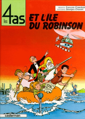 Les 4 as, tome 9 : Les 4 as et l'île du Robinson