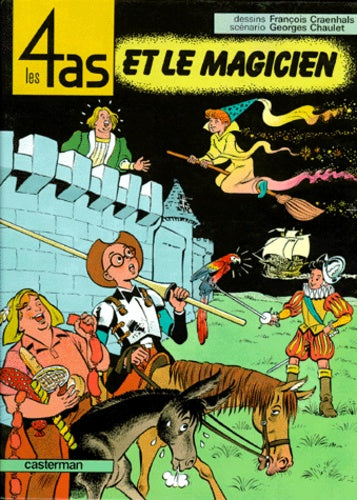 Les 4 as, tome 23 : Les 4 as et le magicien