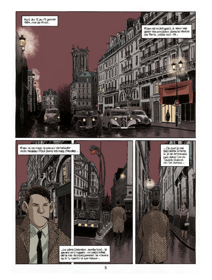 Le soleil naît derrière le Louvre