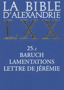 Baruch, Lamentations, Lettre de Jeremie