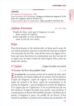 Missel des dimanches 2026