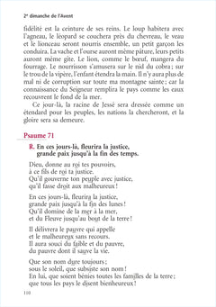 Missel des dimanches 2026