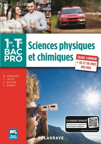 Sciences physiques et chimiques 1re,Tle Bac Pro (2016) - Pochette élève