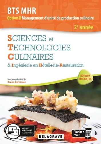 Sciences et Technologies Culinaires (STC) 2e année BTS MHR (2020) - Pochette élève